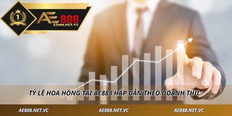 Tỷ lệ hoa hồng tại AE888 hấp dẫn theo doanh thu