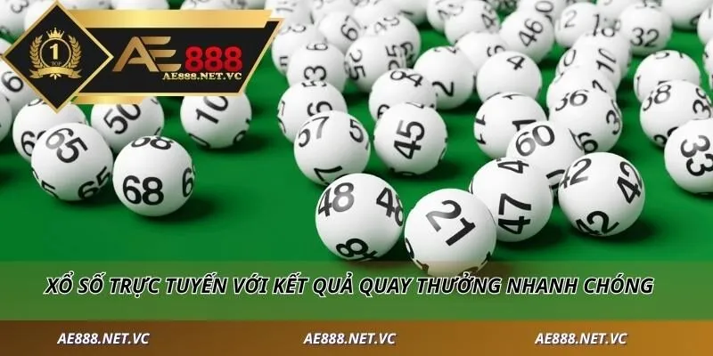 Xổ số trực tuyến với kết quả quay thưởng nhanh chóng